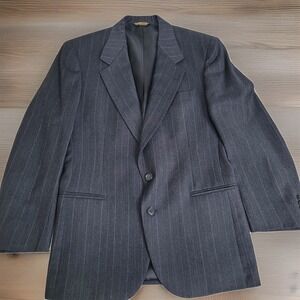 🕴️Vintage‎ Nino Cerruti Rue Royale Men's S/M Pinstripe Wool Blazer Filene's
